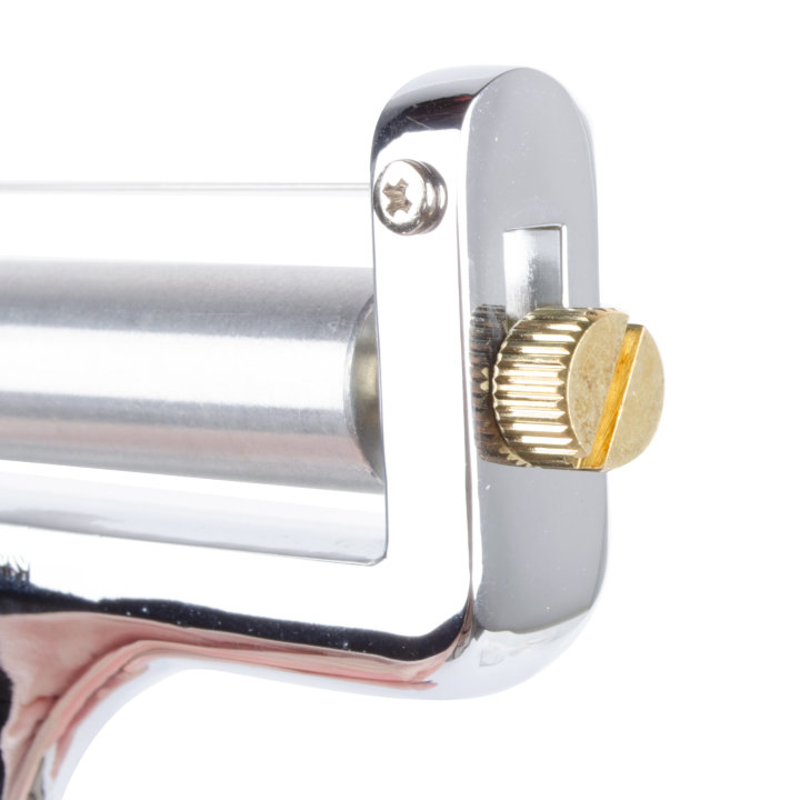 Heavy-duty chrome-plated adjustable wire cheese cutter