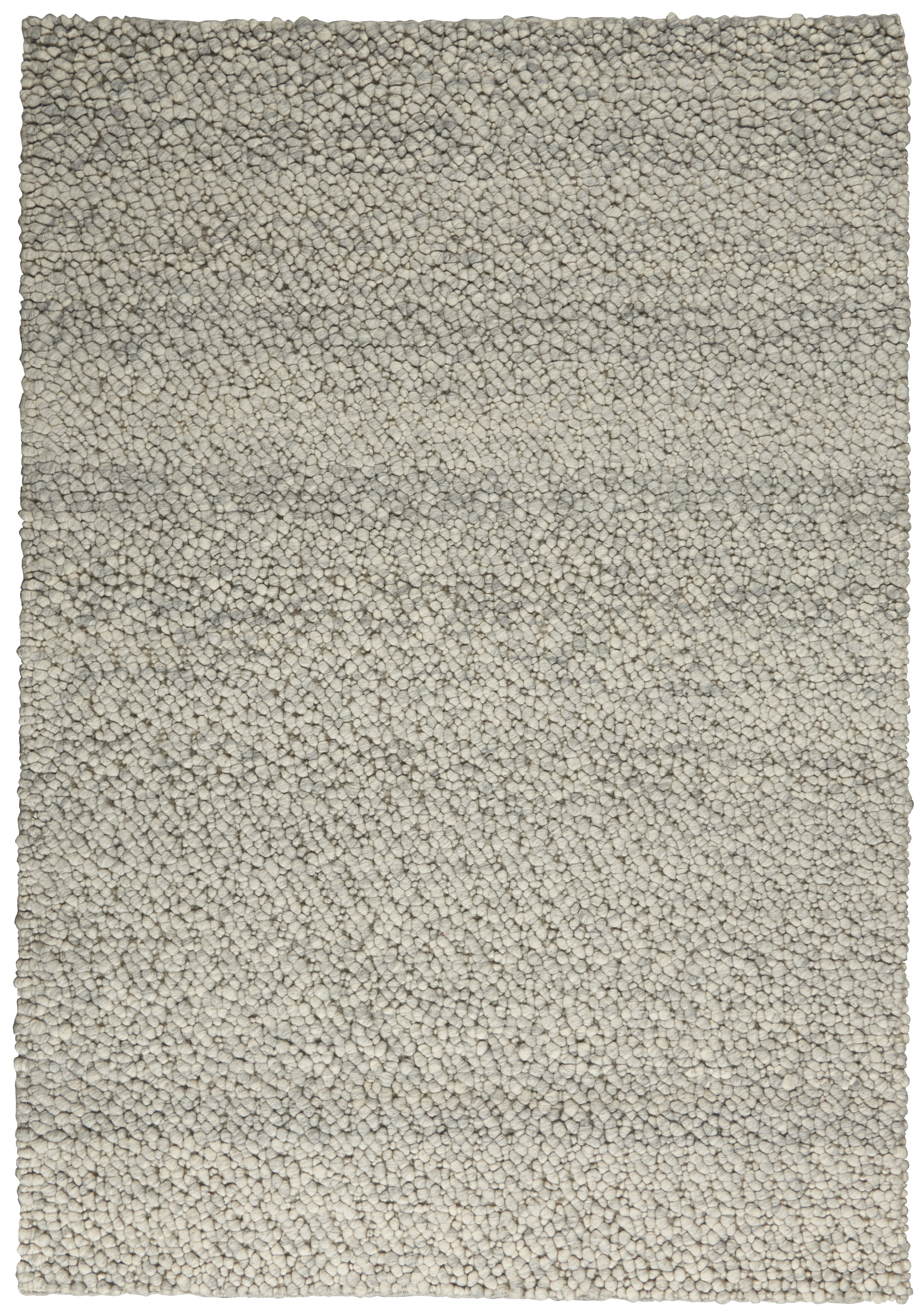 Calvin Klein Riverstone 5'3" x 7'5" Grey Ivory Contemporary Indoor Rug