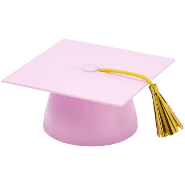 Pink Smooth Grad Hat Layon