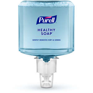 Gojo, PURELL® HEALTHY SOAP™, Clean & Fresh Scent Handwash Lotion Soap, PURELL® ES4 Push-Style Soap Dispenser 1200 mL Cartridge