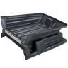 Rubbermaid Commercial, Rotomolded Lid for 1 Cubic Yard Tilt Trucks, Black