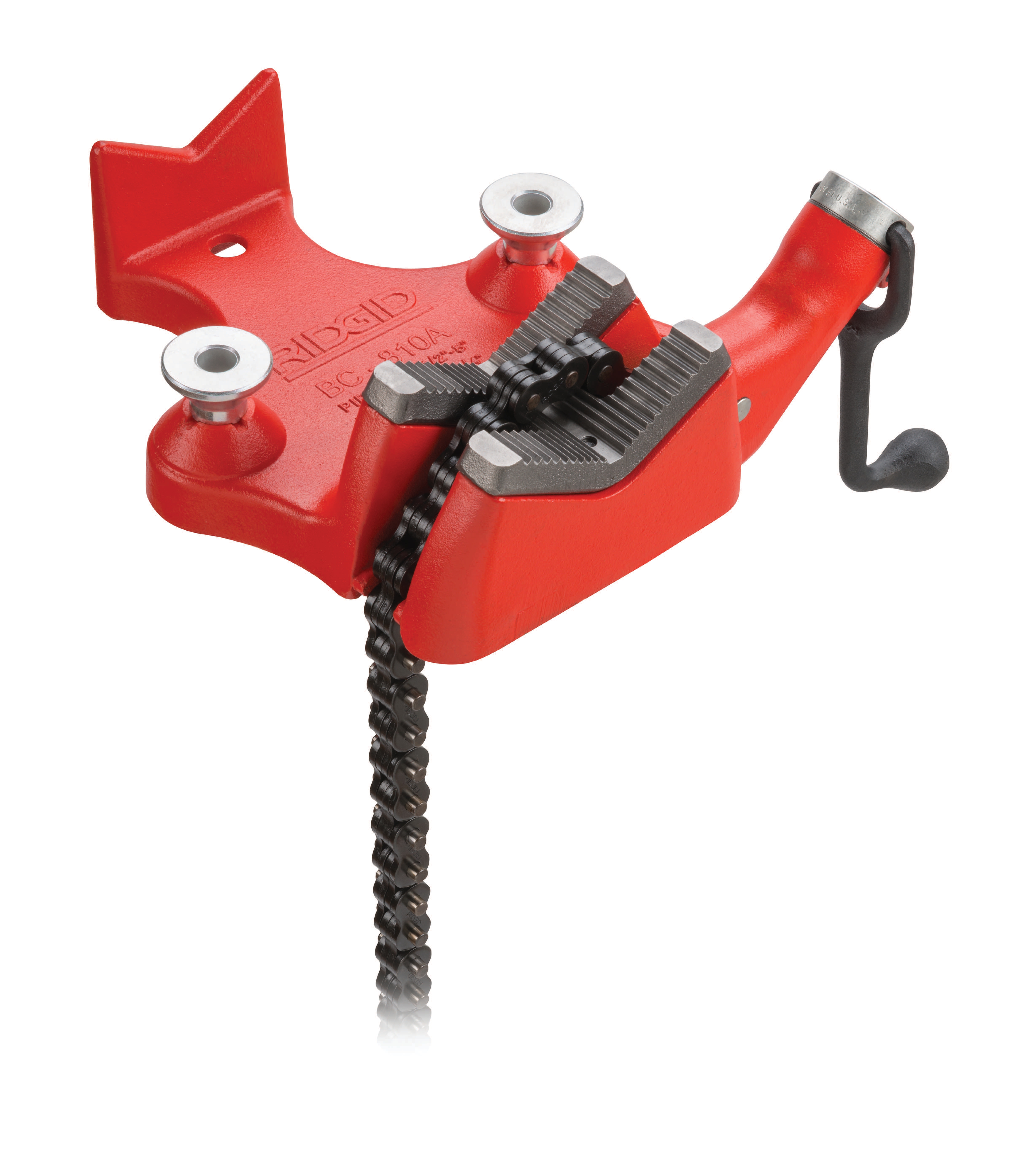 BC410A 1/8" - 4" Top Screw Bench Chain Vise - Image 6