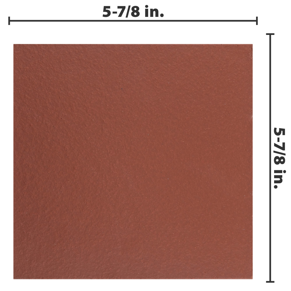 Sample – Quarry Red Ceramic Floor and Wall Tile