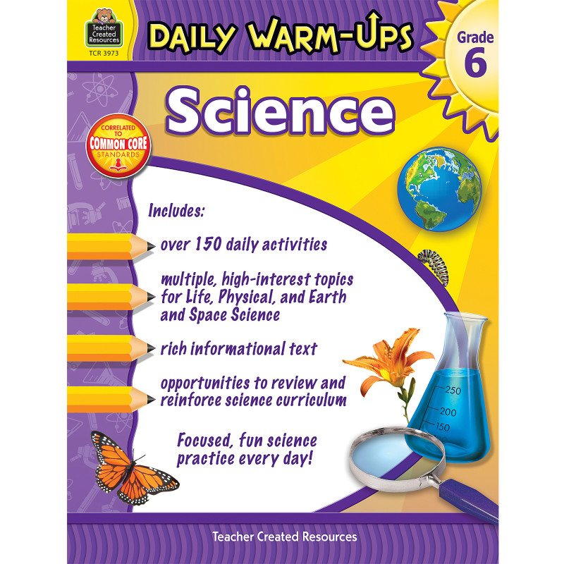 Daily+Warm-Ups+Science%2C+Grade+6