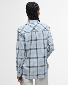 Seaglow Long-Sleeved Shirt Navy Check