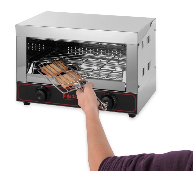 Sandwich toaster 1700 W stainless steel for 80 to 100 slices per hour