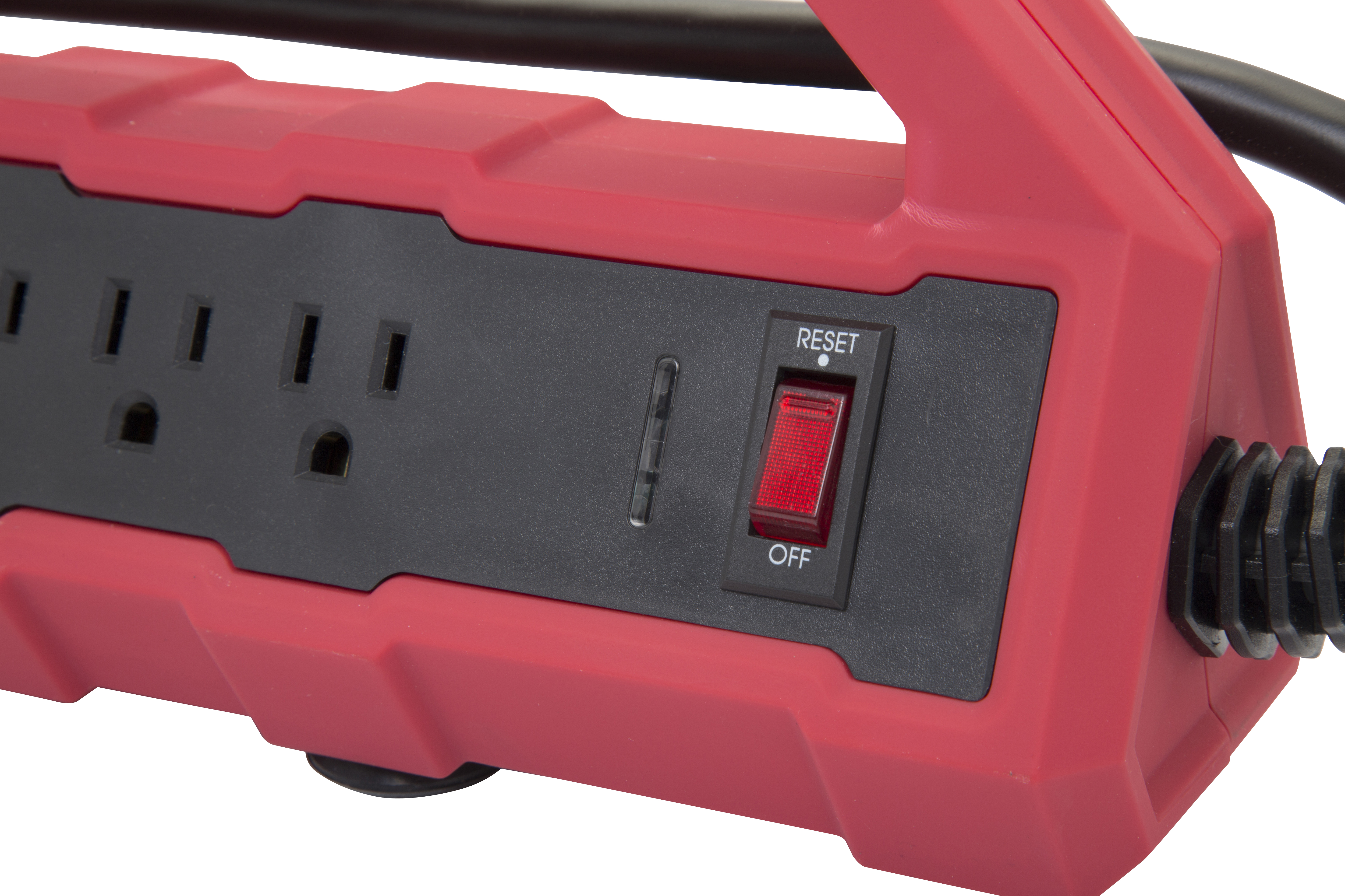 Steelman Pro 8 Outlet GFCI Power Strip 2 USB Outlets Detachable