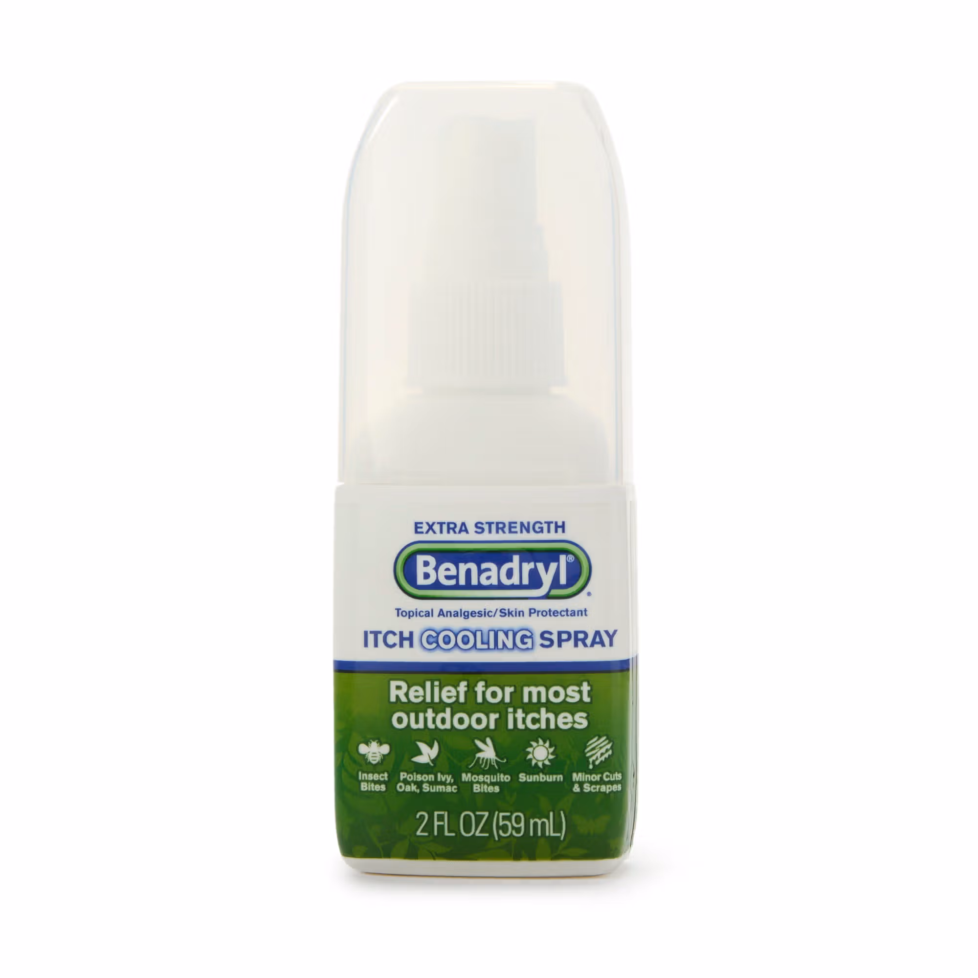 Benadryl® Diphenhydramine / Zinc Acetate Itch Relief Spray