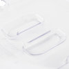 Half-size Super Pan® slotted clear polycarbonate cover