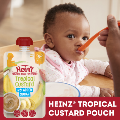 Heinz® Tropical Custard 120g 6+ months 
