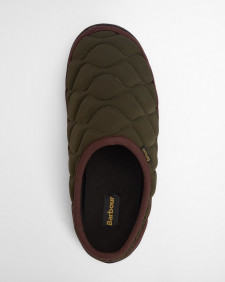 Outdale Slippers Olive/Brown