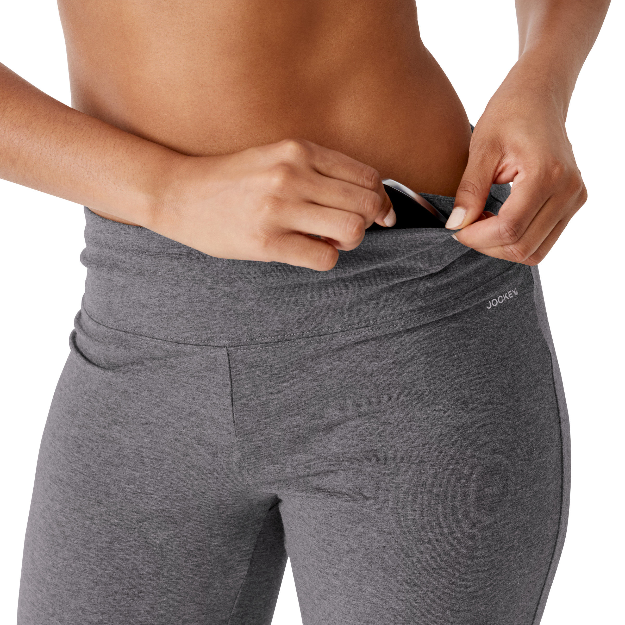 Jockey Women's Cotton Stretch Slim Flare Capri - Picture 10 of 13