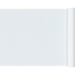 1cm Graph Paper Roll, 36" x 120", Blue