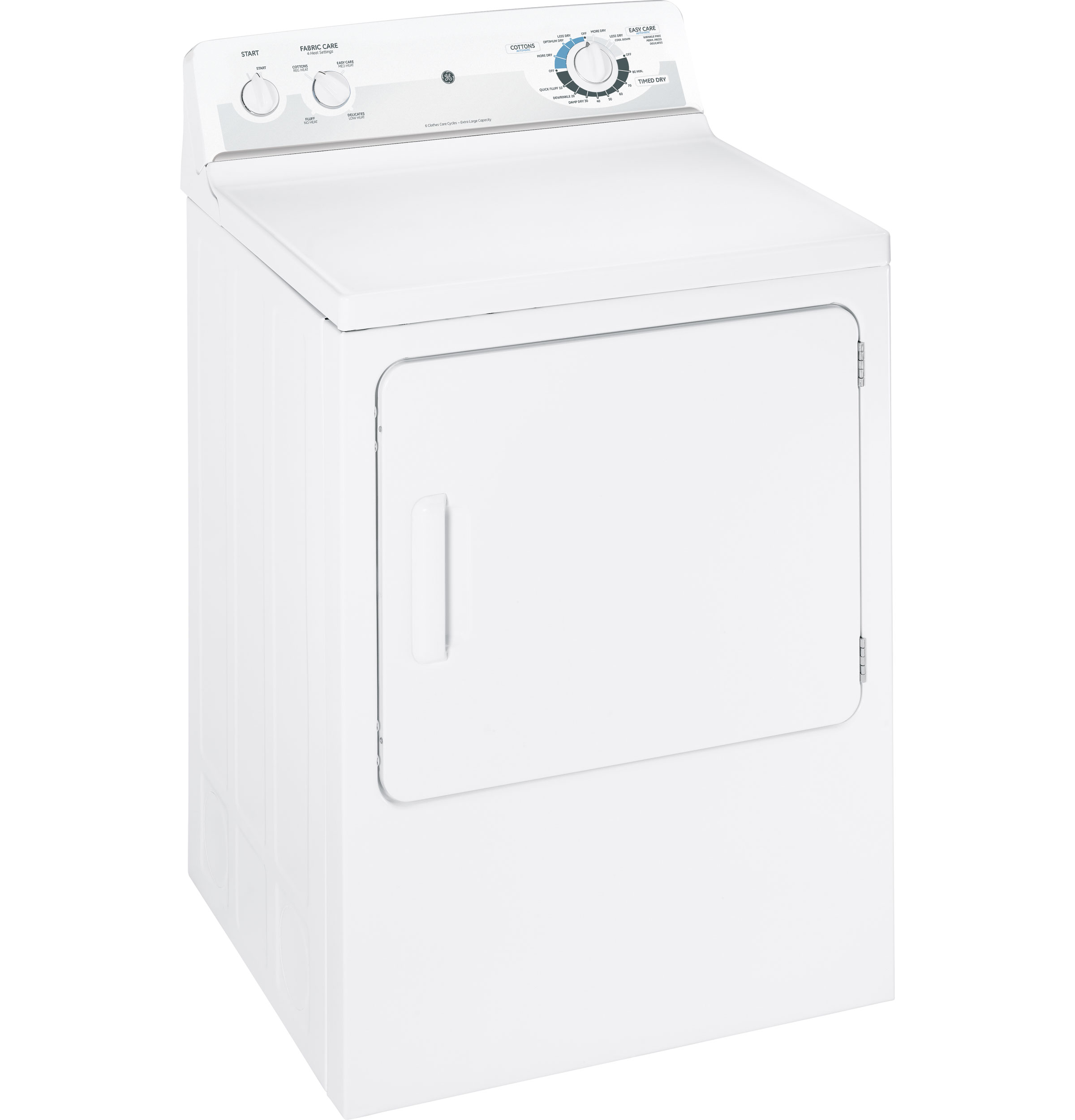 GE® 6.0 Cu. Ft. Extra-Large Capacity Gas Dryer