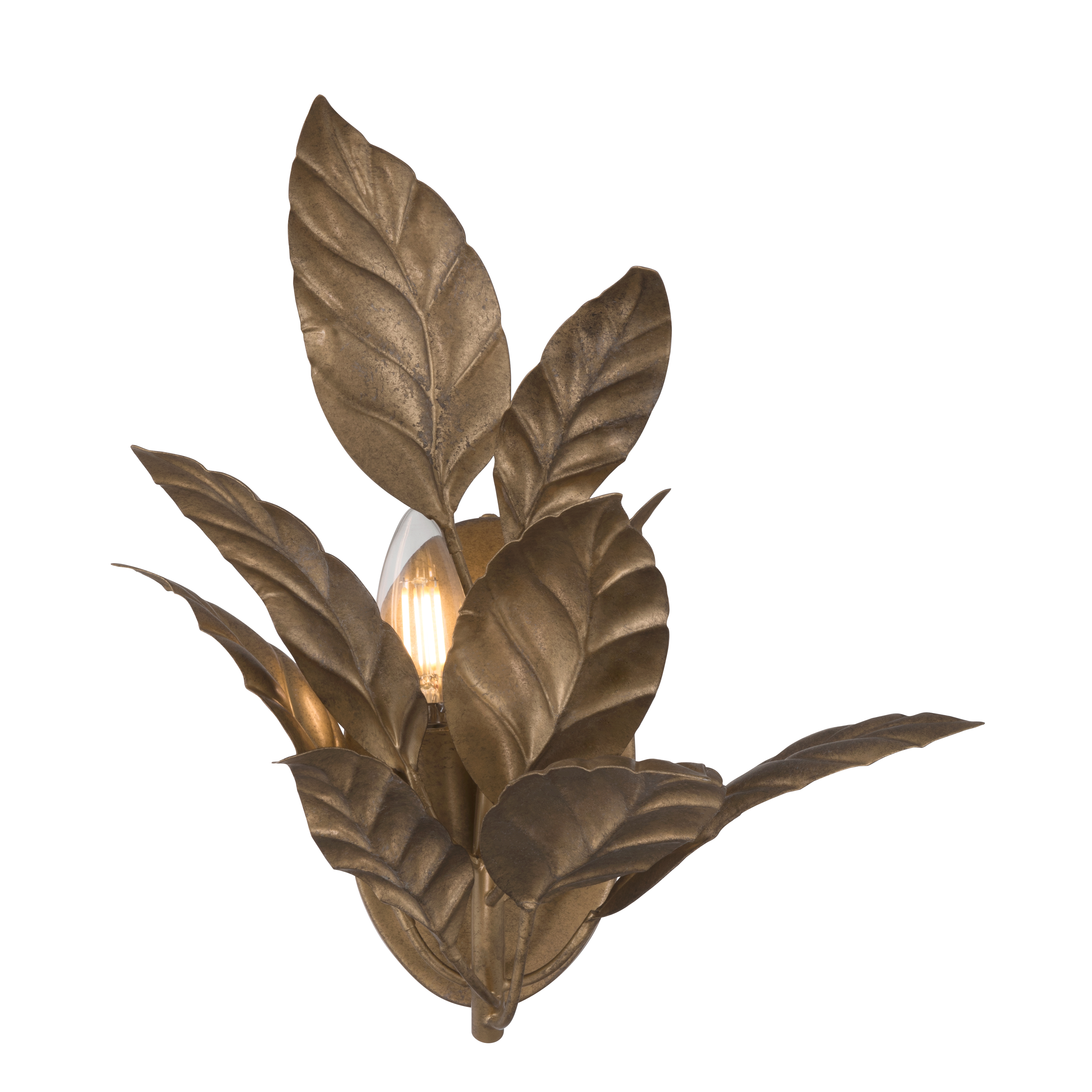 2-Light Wall Sconce - Weathered Gold - alternate view