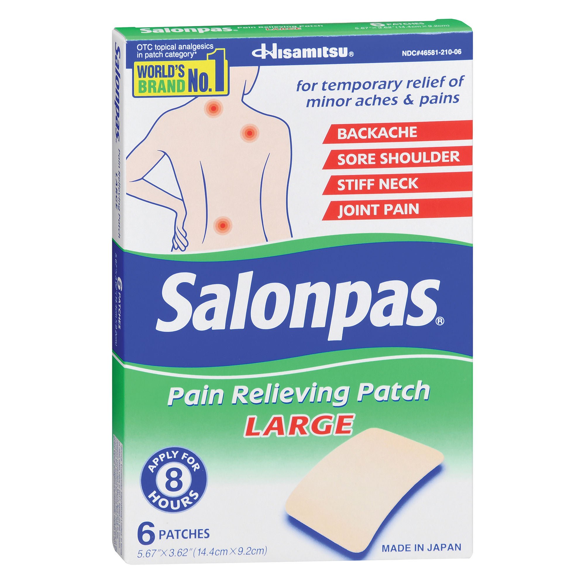 Salonpas® Pain Relieving Patches Large