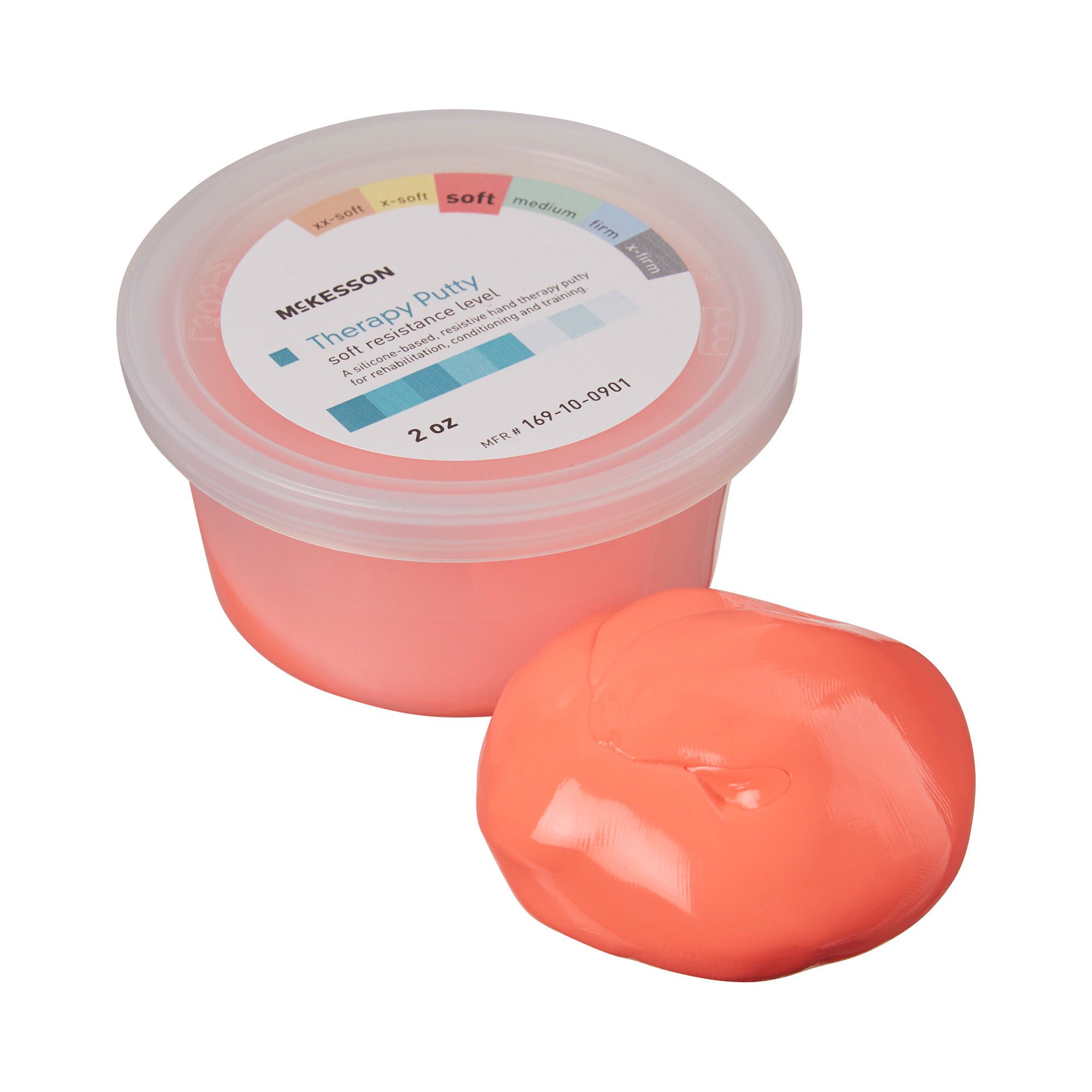 McKesson Therapy Putty, Red, Soft, 2-ounce Container