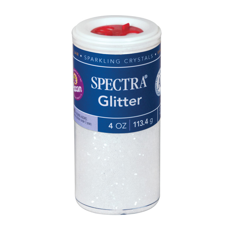 Glitter Sparkling Crystals, 4 oz., Clear