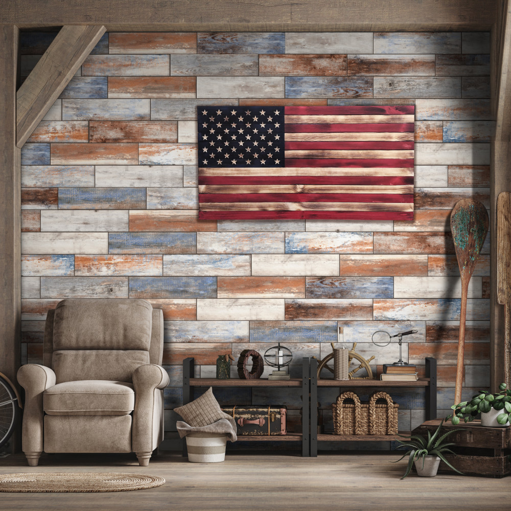 Valor 5-7/8 in. x 23-5/8 in. Porcelain Floor and Wall Tile