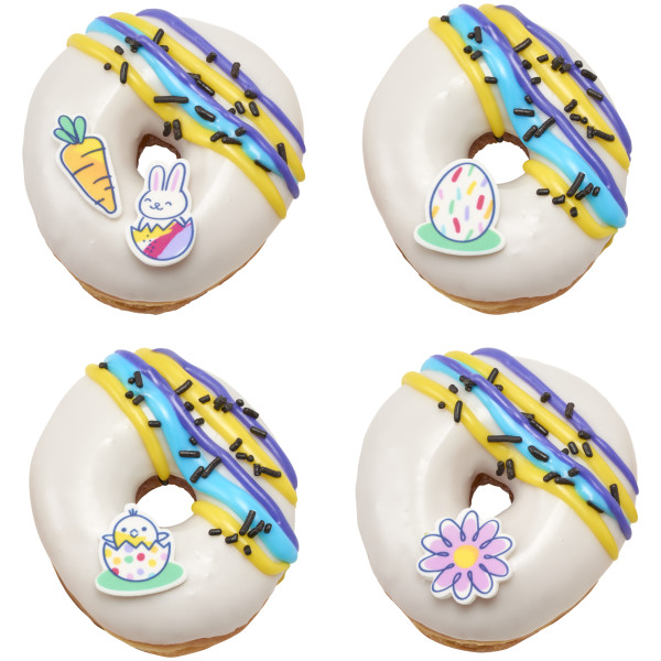 Doodle Bunny - Red 3 Free Sweet Décor® Edible Decorations
