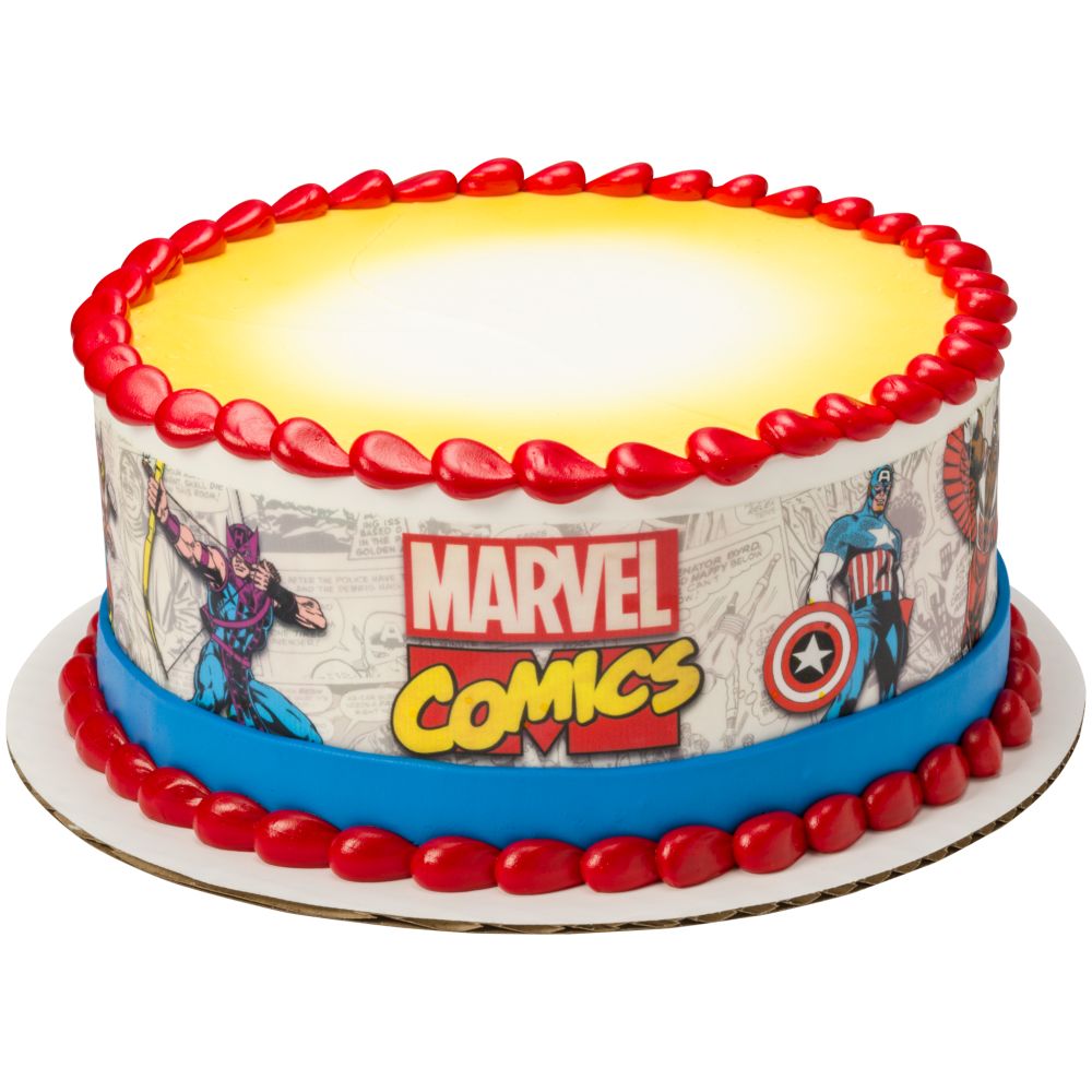 Image Cake MARVEL Comics Comic Pages