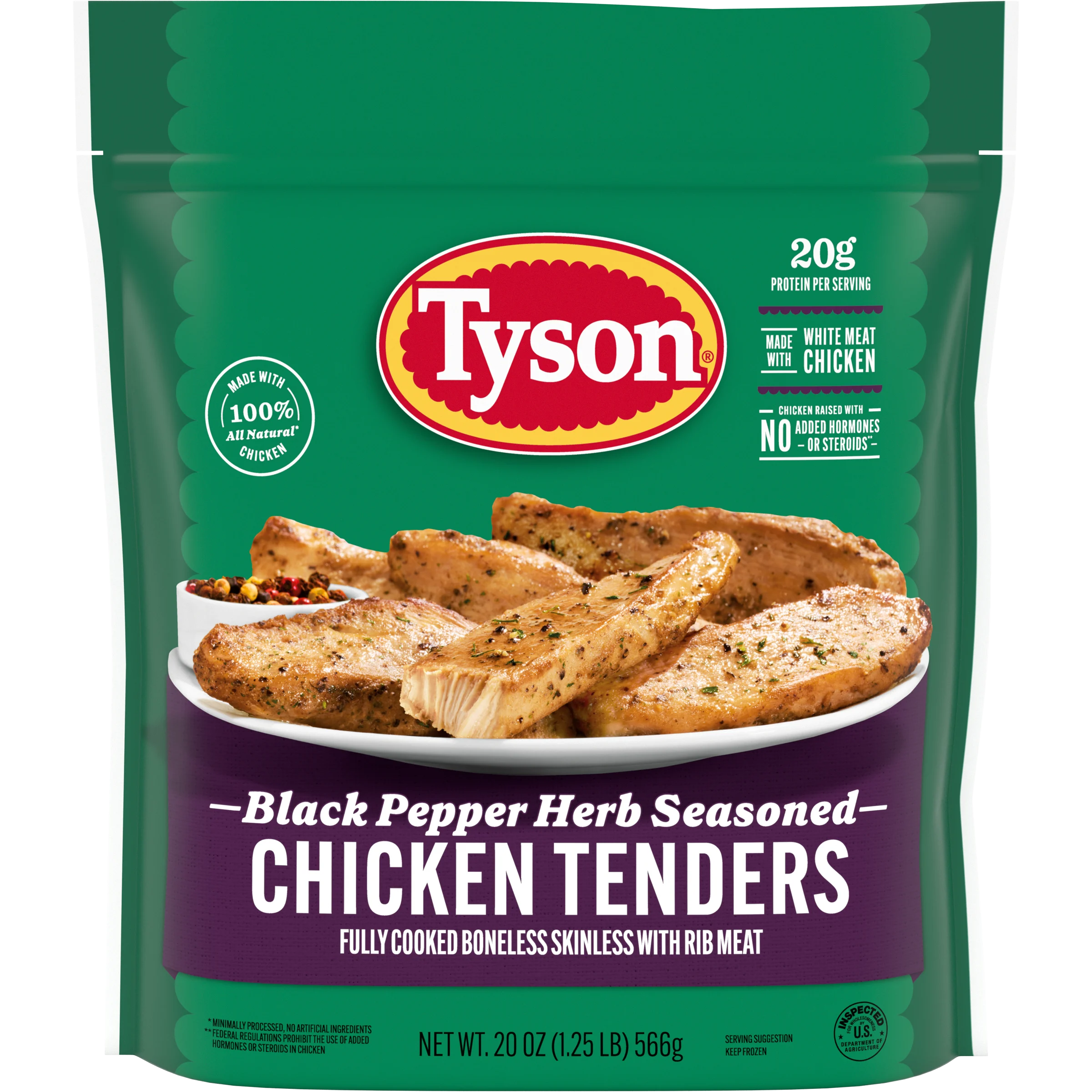 Black Pepper Herb Seasoned Chicken Breast Strips