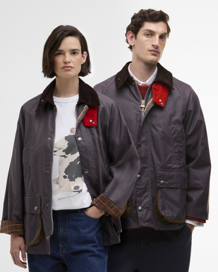 Paul Smith loves Barbour Oversized Bedale Waxed Jacket