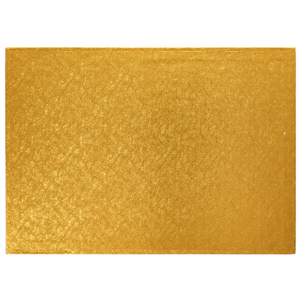 1/4 Sheet Gold Foil Cake Board