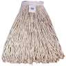 Hillyard, King Cotton Cut-End Wet Mop Head with 1.25" Headband, 20 oz, Natural