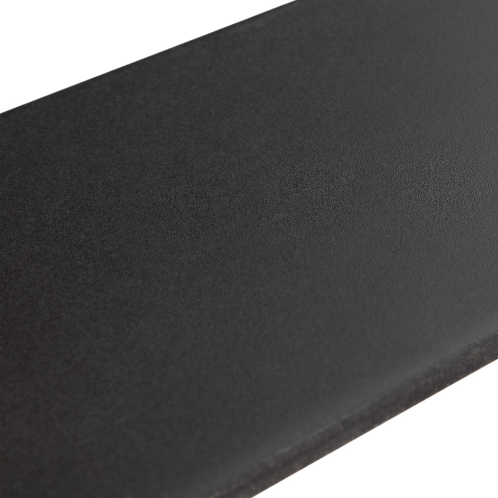 Piscina Matte Black with BioTech 4-3/4 in. x 9-5/8 in. Porcelain Floor and Wall Tile