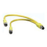 MIC IN-LINE SPLITTER 0.3M ST