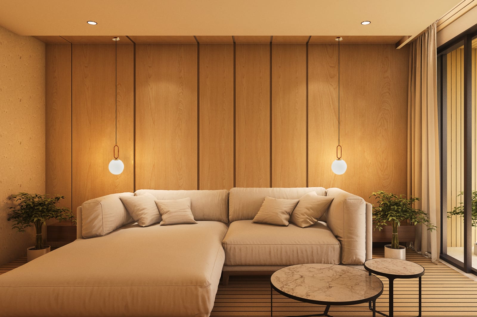 Globe Pendant Frosted Globe Pendant — installation 5