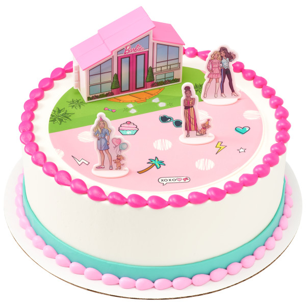 Barbie™ DreamHouse™ Adventures PhotoCake® Edible Image® DecoSet® Background