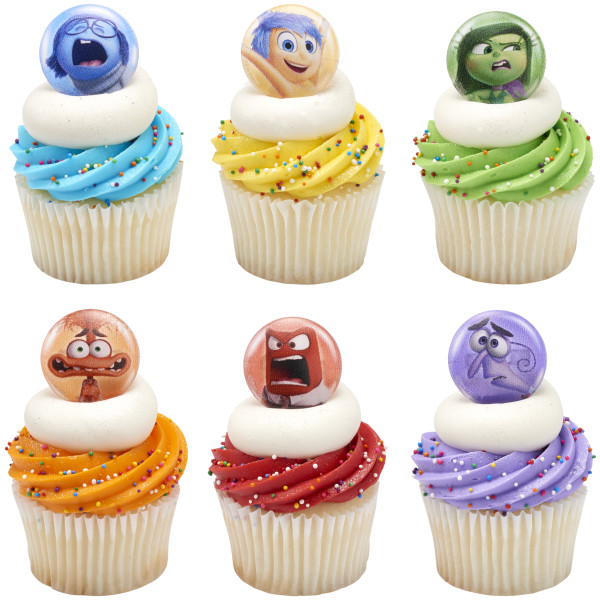 Disney and Pixar's Inside Out 2 Bursts of Emotion! Cupcake Rings