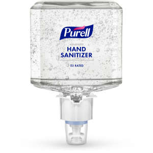 GOJO, PURELL® Food Processing Advanced E3 Hand Sanitizer Gel, PURELL® ES4 Push-Style Hand Sanitizer Dispenser 1200 mL Cartridge
