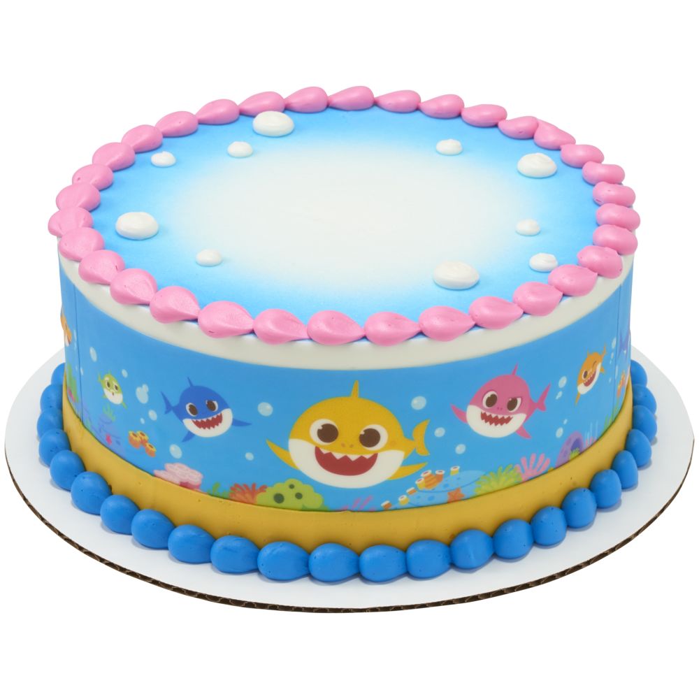 Image Cake Baby Shark Fin-Tastic Family!