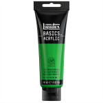 Liquitex BASICS Acrylic Paint 118 mL Tube Light Green Permanent
