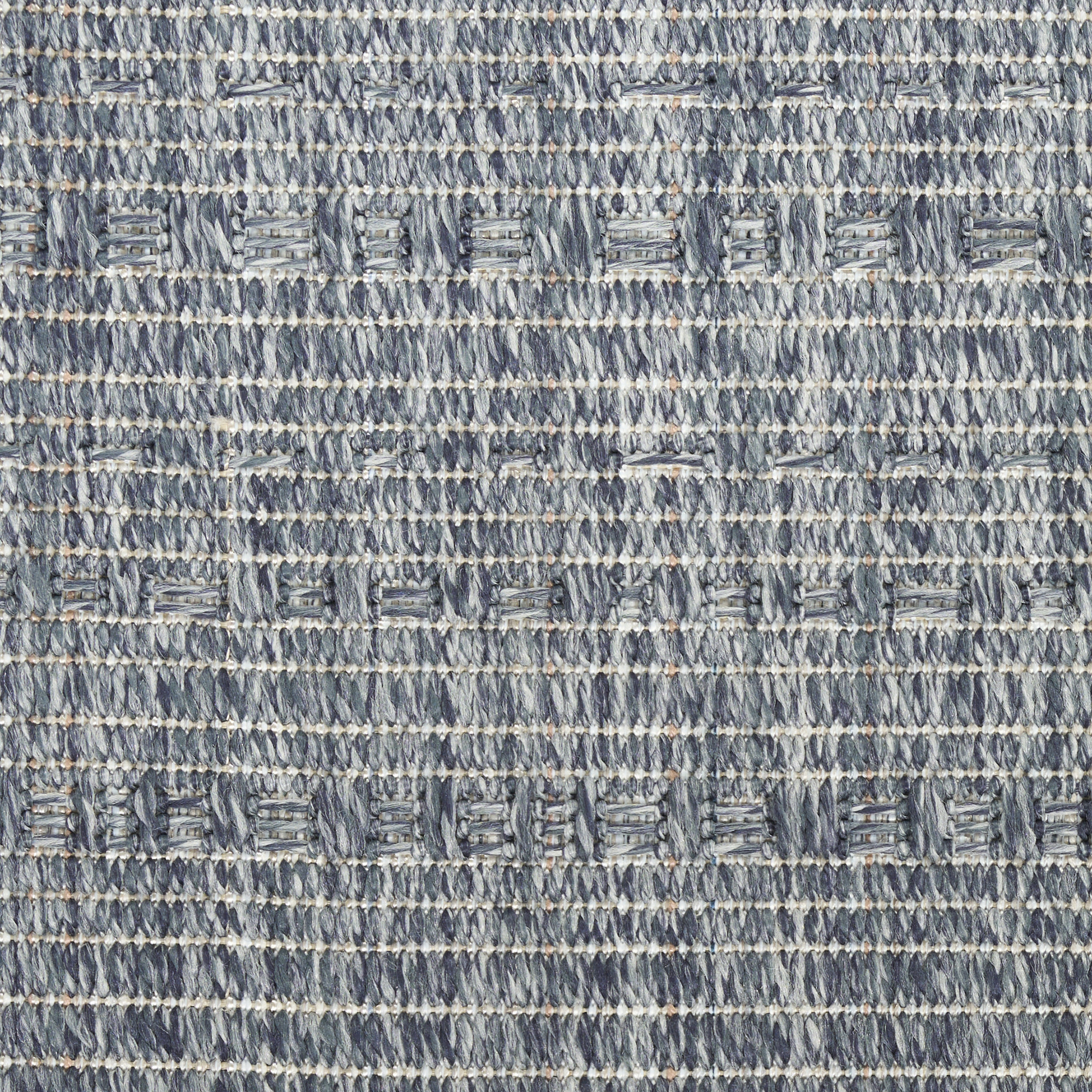 Nourison Tulum 5'3" x 7' Denim Outdoor Rug