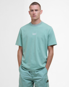 Logo Tipped T-Shirt Granite Green