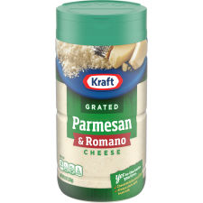 Kraft Parmesan & Romano Grated Cheese, 8 oz Shaker