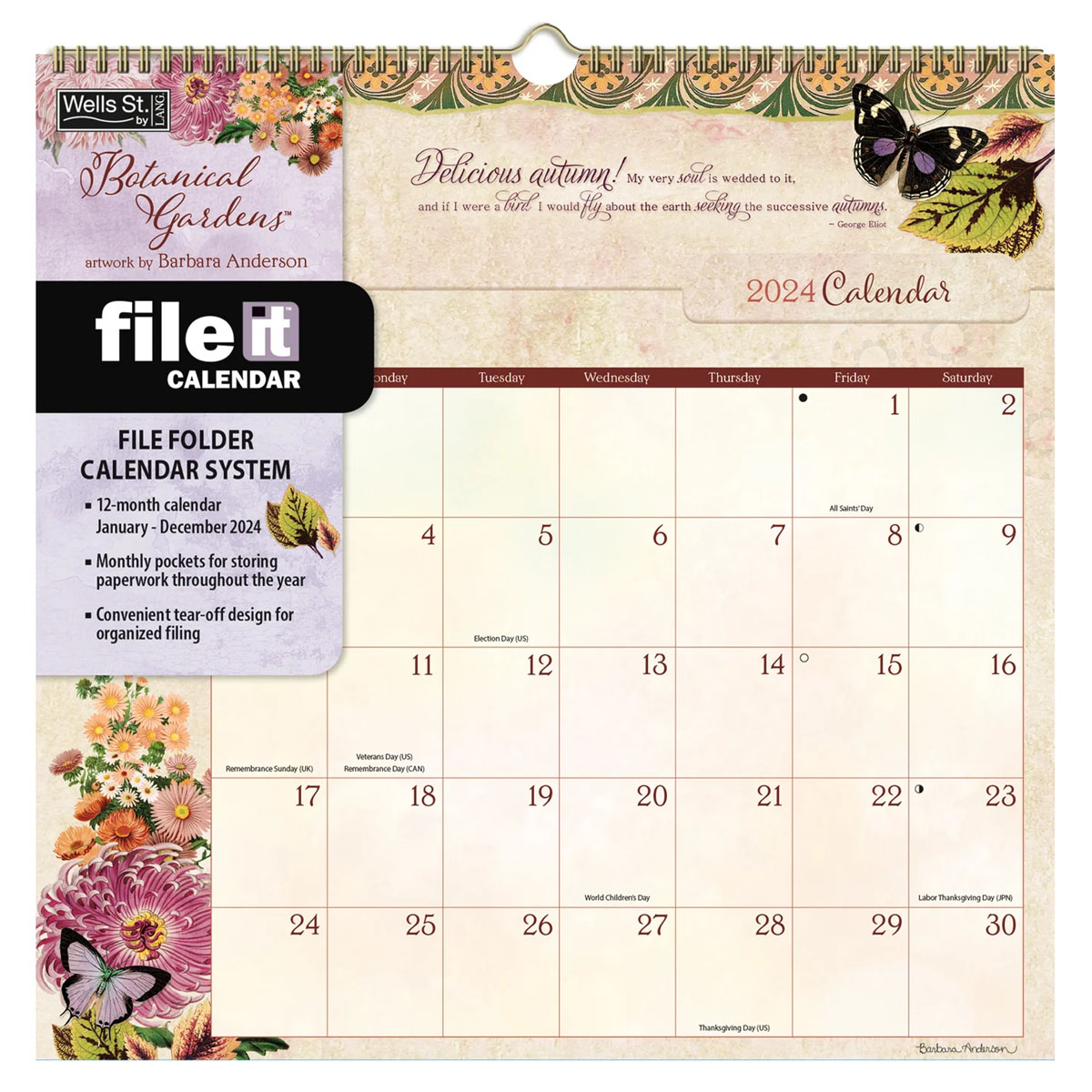 Botanical Gardens 2024 File It Wall Calendar   Upco56fwp10ouczrcjm4 