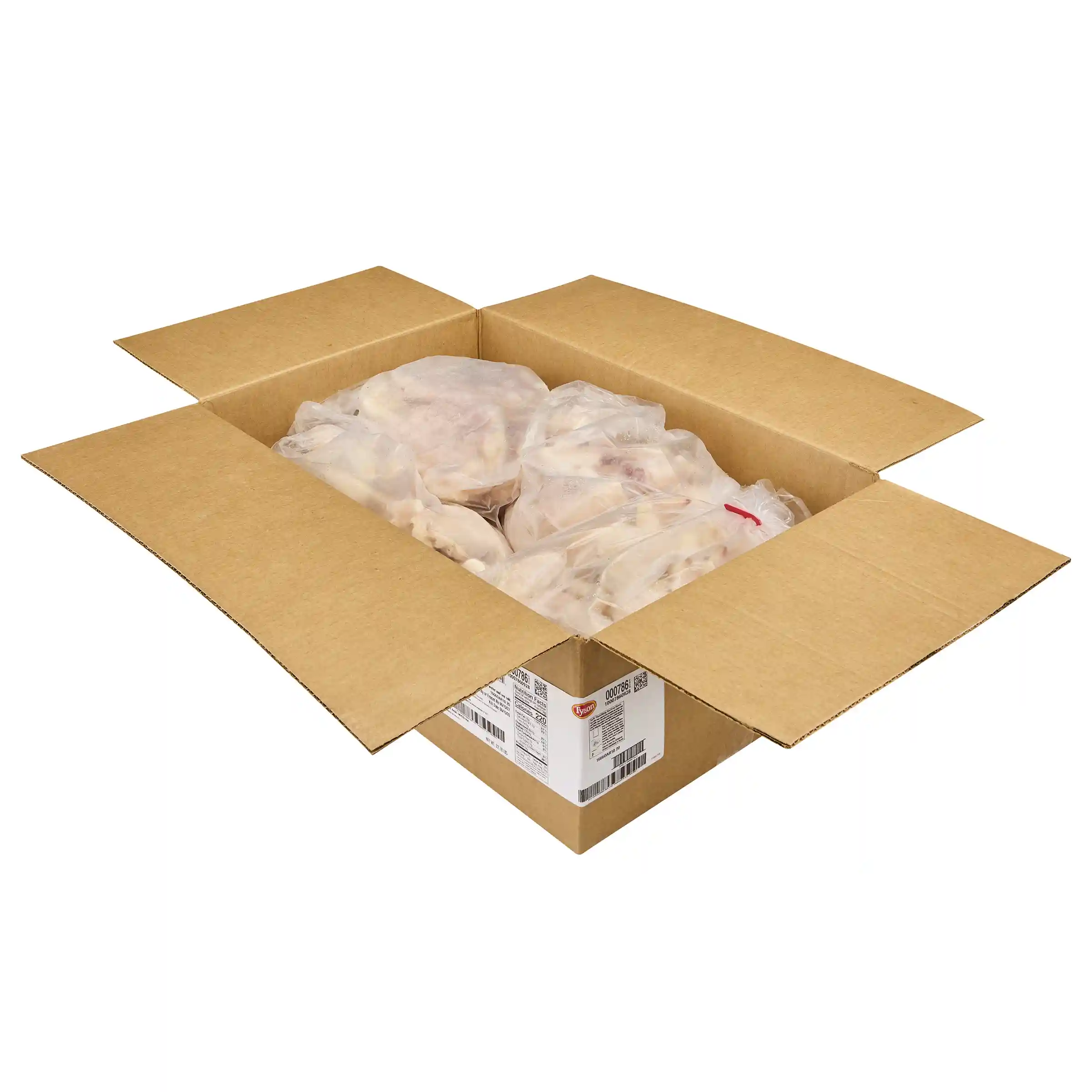 Tyson® All Natural* Uncooked Unbreaded 8 Piece Cut Chicken_image_4