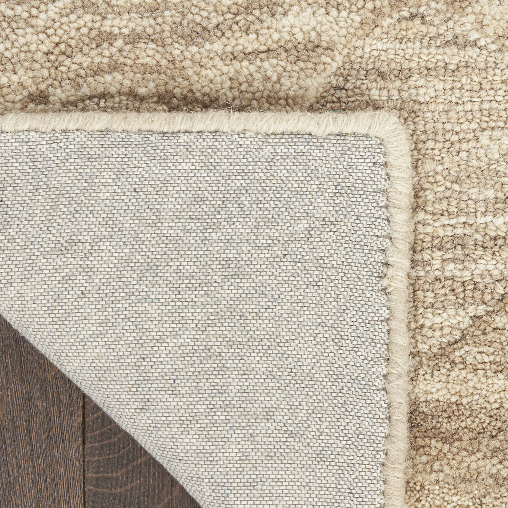 Nourison Graceful 7'9" x 9'9" Taupe Modern Indoor Rug