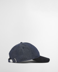 Barbour x ARKET Kokos DryWax Denim Cap Hybrid Aero Denim