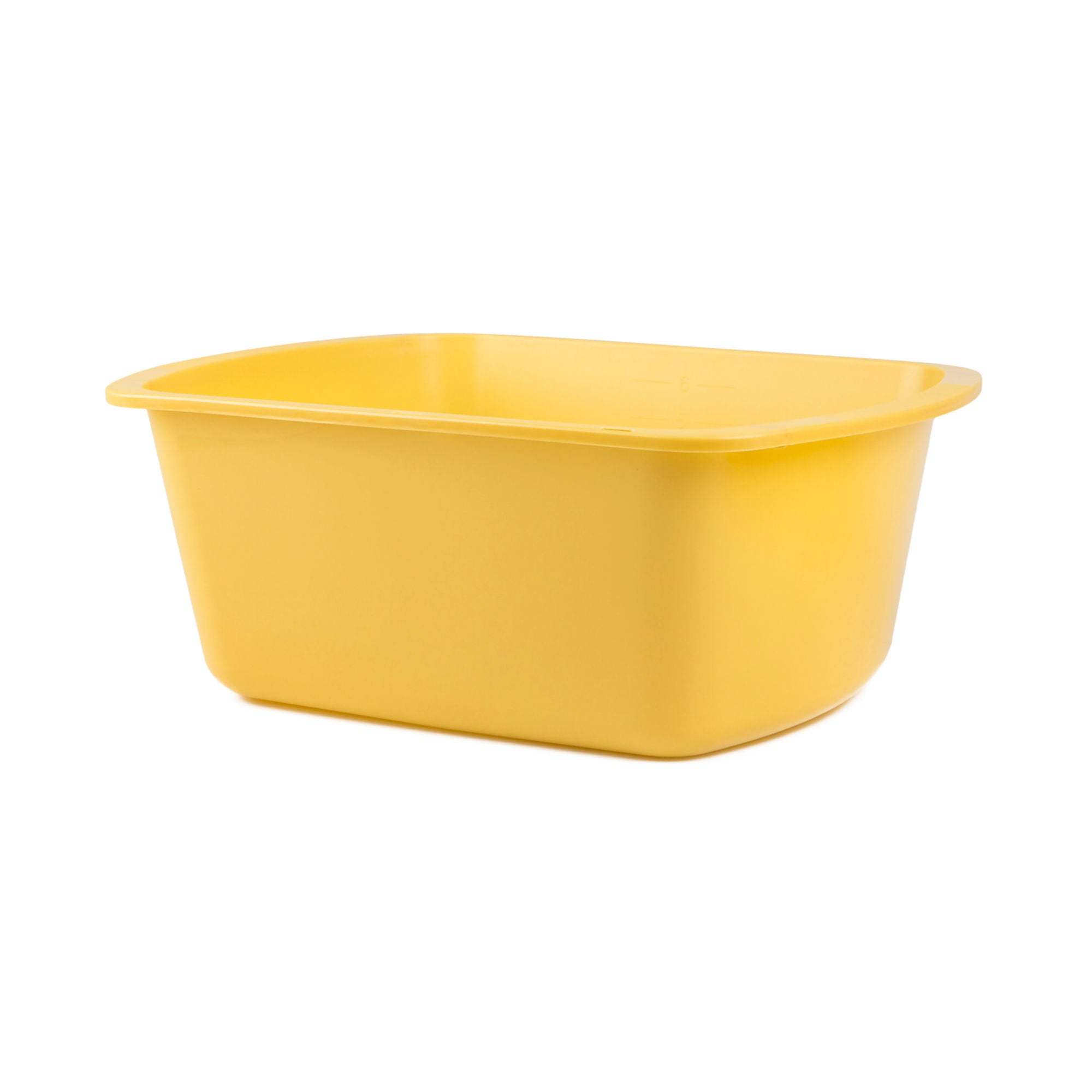 Medegen Wash Basin / Foot Tub, Rectangular, 7 Quart, Gold