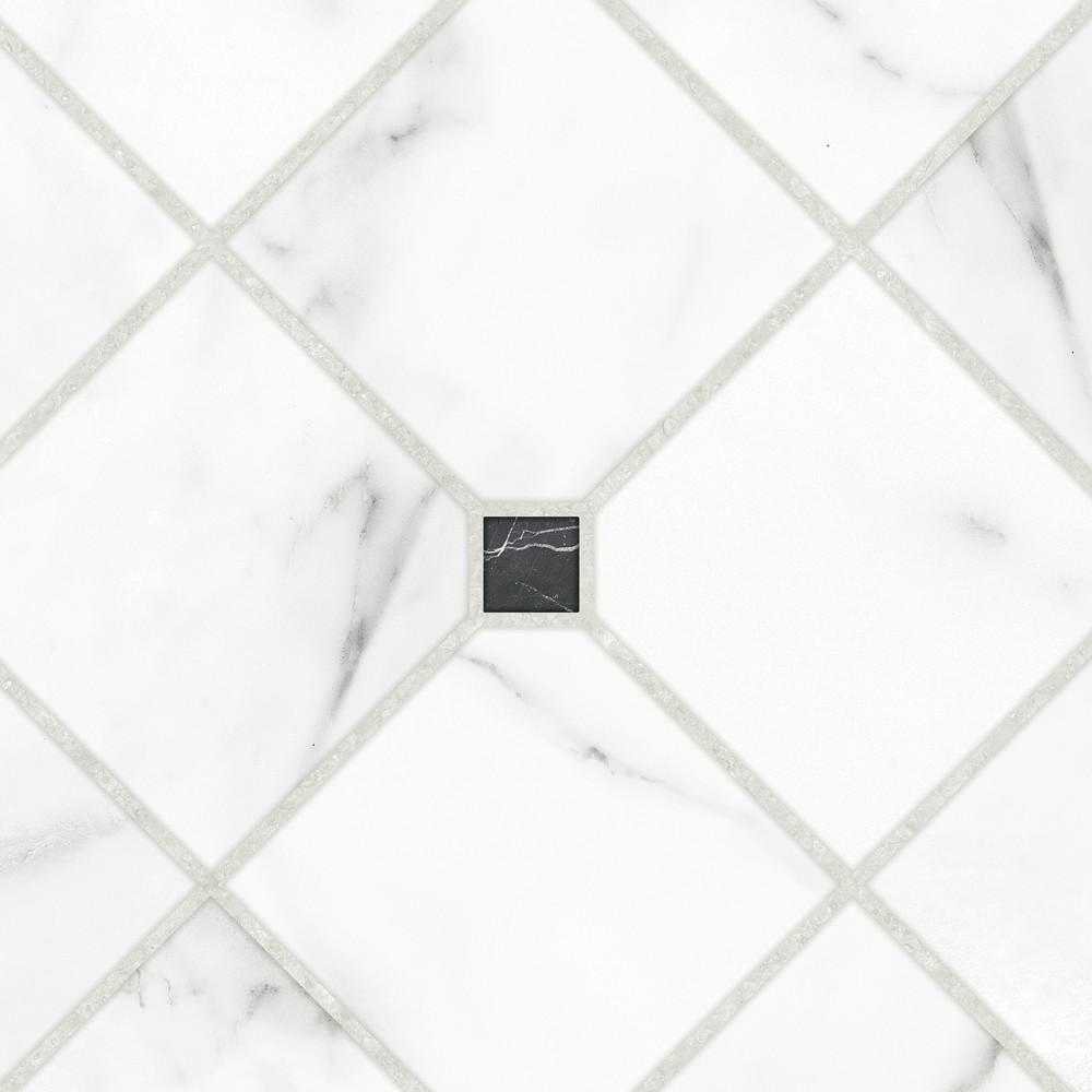 Tuscany Siena 17-3/8 in. x 17-3/8 in. Porcelain Floor and Wall Tile