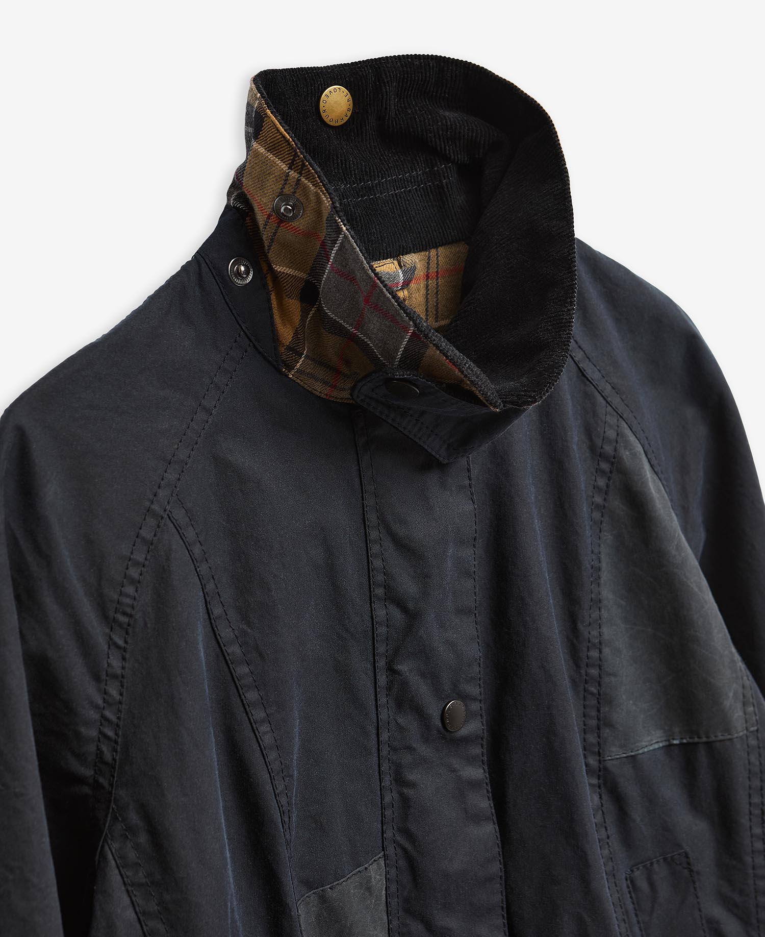 Barbour Re-Loved Beadnell Waxed Jacket - Size 14 image number 6