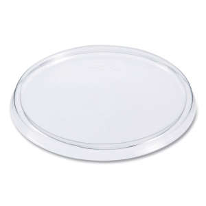 Dart, Non-Vented Container Lids, Plastic, Clear