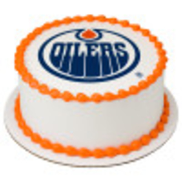 NHL® Edmonton Oilers® PhotoCake® Edible Image®