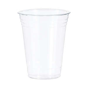 Solo, Ultra Clear™ PET Cups, 16 oz, Squat, Clear